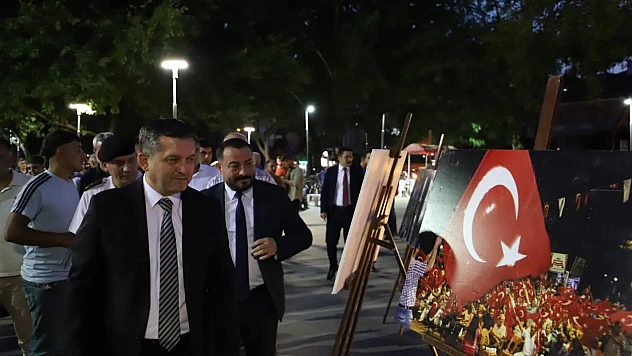 15 Temmuz'un 9. yılında Ödemiş'te Demokrasi Nöbeti
