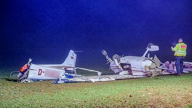 Almanya'da Uçak Kazası!
