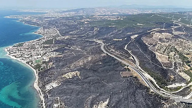 Çanakkale'de 8 Günde 4 Büyük Yangın: 5 Bin 236 Hektar Alan Kül Oldu