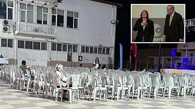 Çeştepe'de Çerçioğlu'na sessiz protesto: Halk konseri boş kaldı