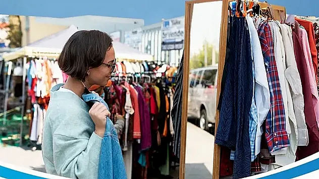 Çiğli'de ikinci el kermesi ile dayanışma rüzgârı