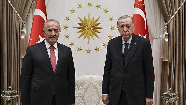 Cumhurbaşkanı Erdoğan'ın MGK Genel Sekreter kabulü