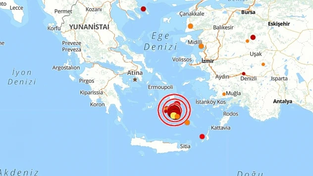 Ege'de bir deprem daha: Santorini ve çevresinde sismik hareketlilik artıyor