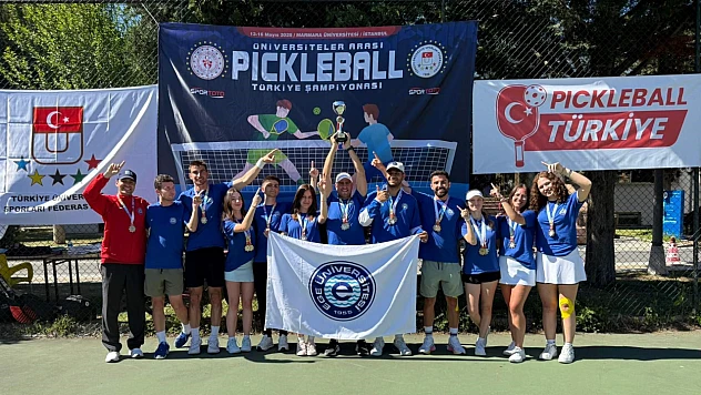 Ege Üniversitesi Pickleball Takımı Türkiye şampiyonu