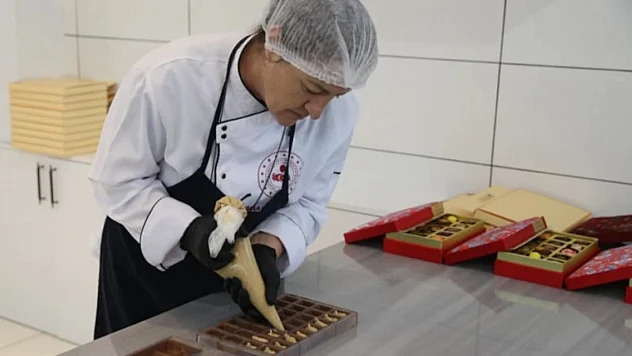 İpsala'nın kadınları çikolatayla sınırı aştı
