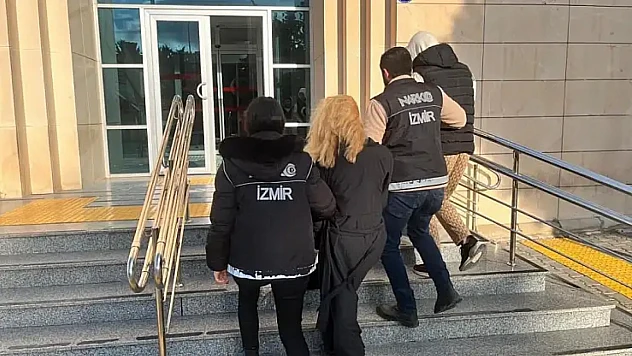 İzmir'de Narko-Terör operasyonu