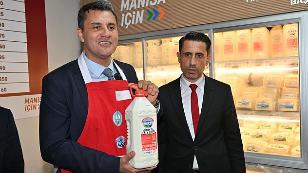 Manisa Salihli'ye süt paketleme merkezi kuruldu