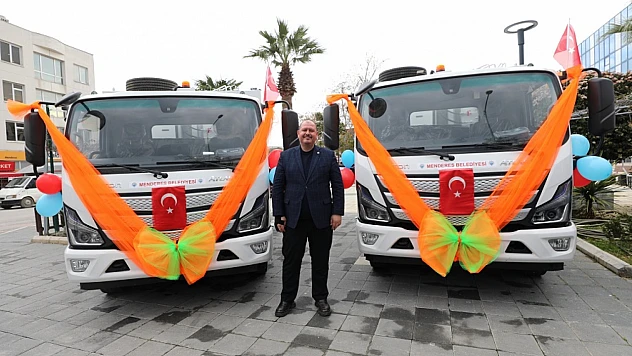 Menderes Belediyesi araç filosunu genişletiyor