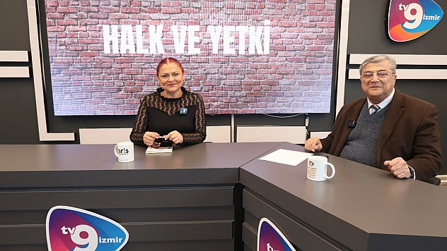 Prof. Dr. Kamil Okyay Sındır, TV9 İzmir'e konuk oldu