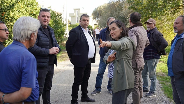 Seferihisar Belediyesi'nden Sığacık Girlen Mevkii'ne 20 nilyon TL'lik yol yatırımı