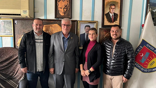 TV9 ve Küçük Menderes Gazetesi'nden Başkan Tahir Silay'a Ziyaret