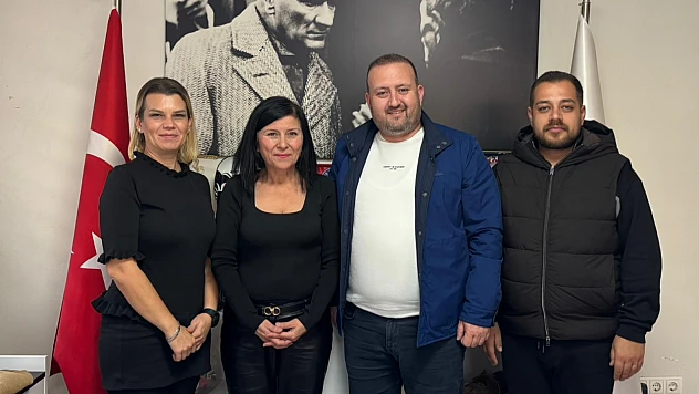 TV9 ve Küçük Menderes Gazetesi'nden Ödemiş Bilumum Gıda Odası Başkanı Hülya Çavuş'a ziyaret