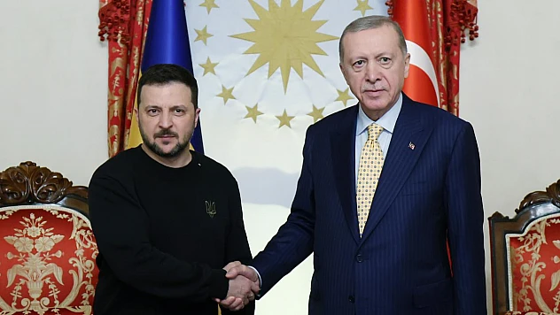 Ukrayna Devlet Başkanı Zelenski, Ankara'da