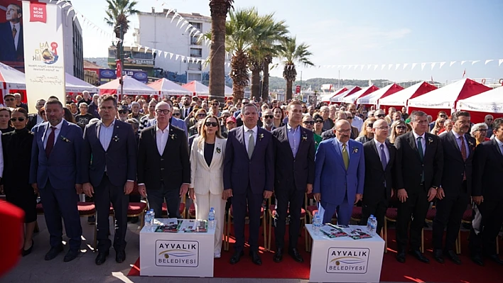 20. Ayvalık Uluslararası zeytin hasat ve turizm festivali coşkuyla başladı
