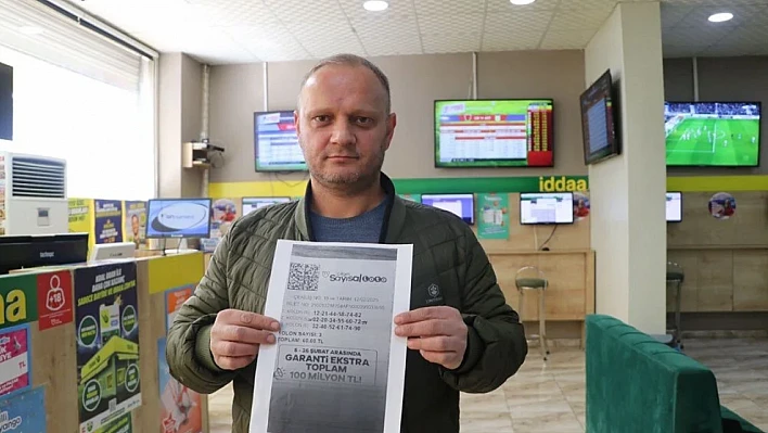 3 yıldır sayısal loto oynayan emekli 5 bildi 12,5 milyon TL kazandı