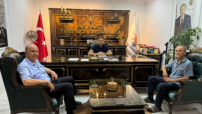 AK Parti Tire İlçe Başkanlığı ve Ziraat Odası buluştu