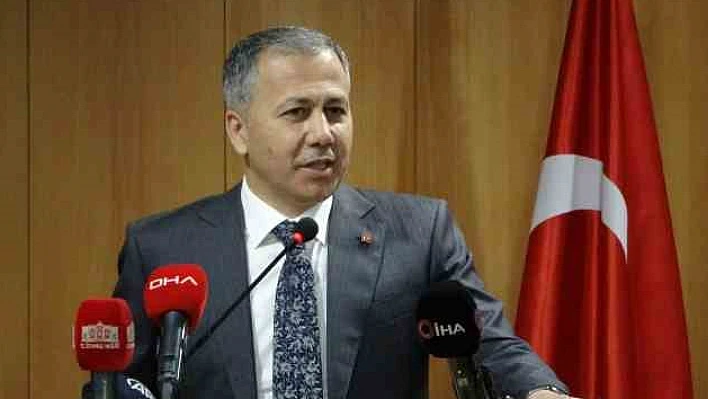 ALİ Yerlikaya'dan yangın açıklaması