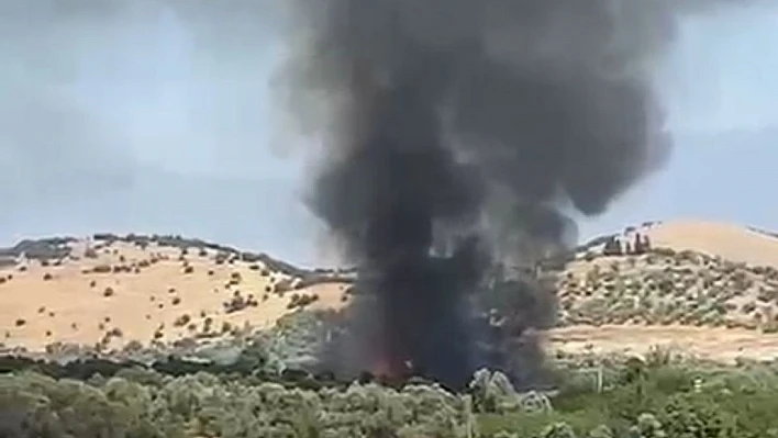 Bademli'de Orman Yangını Paniği