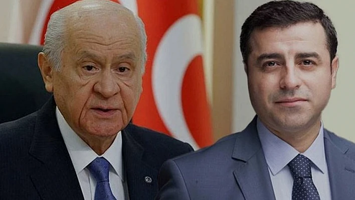 Bahçeli, Demirtaş ile görüştü