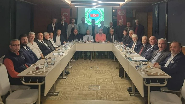 Balkan Rumeli Türkleri Konfederasyonu Eskişehir'de yönetim kurulu toplantısı gerçekleştirdi