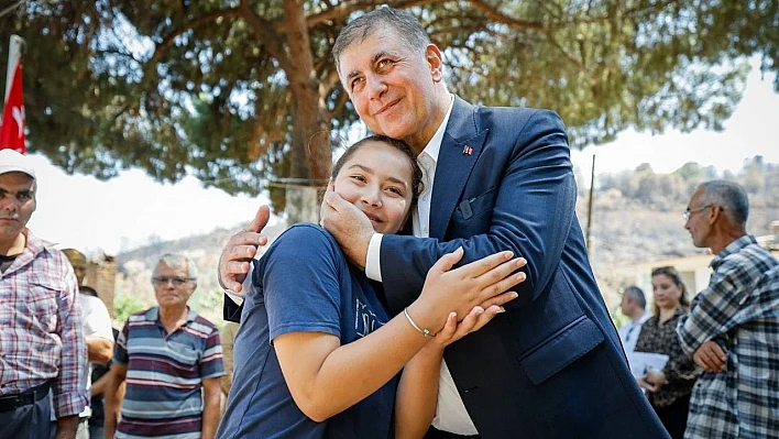 Başkan Tugay'dan yangın bölgesine destek sözü