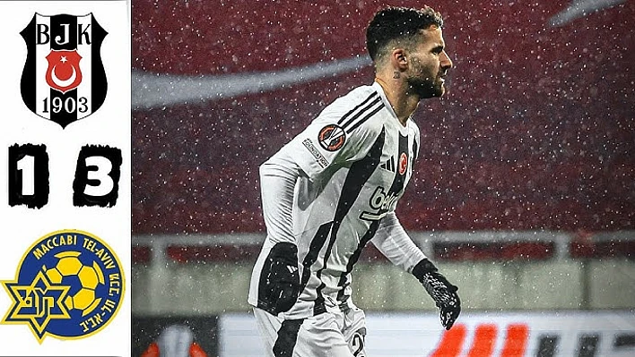 Beşiktaş'ta Düşüş Sürüyor: Kartal, Maccabi'ye 3-1 Yenildi