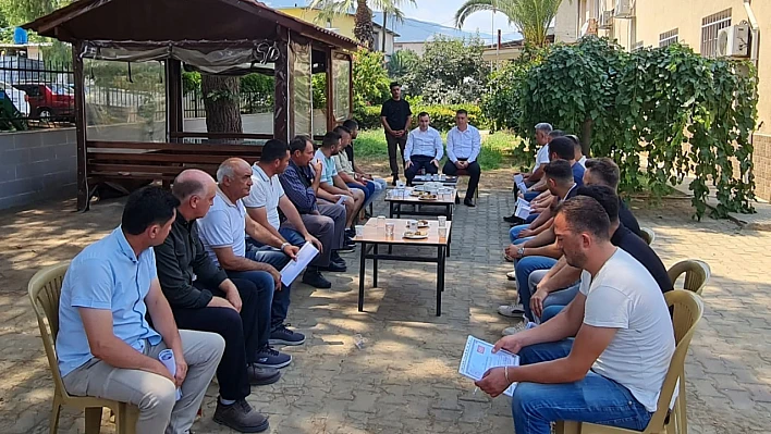 Beydağ'da orman yangınına destek veren kuruluşlara Teşekkür Belgesi
