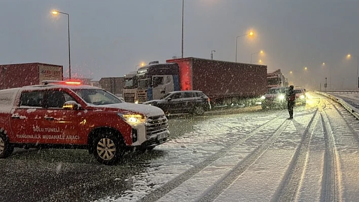 Bolu'da zincirleme trafik kazası!