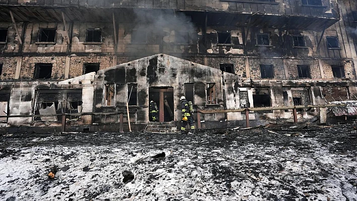 Bolu'daki otel yangını işte böyle başlamış!