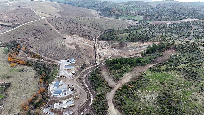 Bölümçam barajı için çalışmalar hızla sürüyor