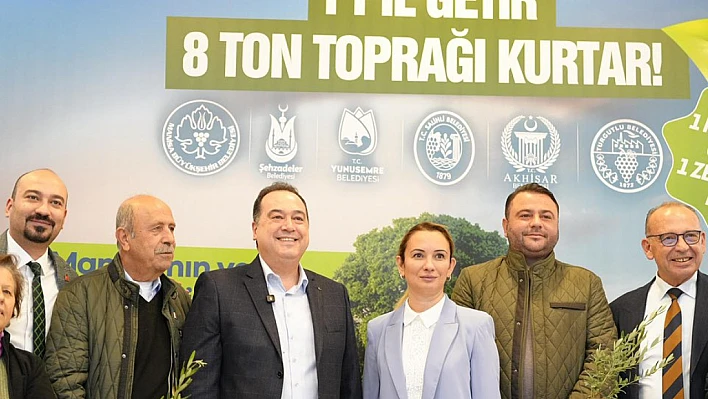 Büyükşehir'den örnek çevre projesi: Atık pil getirene zeytin fidanı