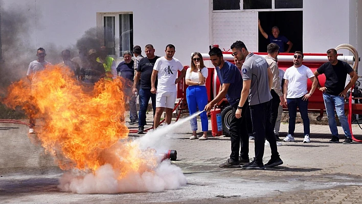 Büyükşehir itfaiyesi, 31 bin kişiye eğitim verdi