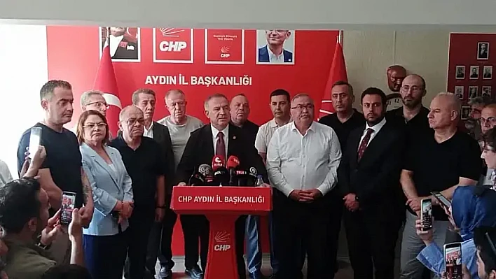 CHP'li Zeybek'ten Aydın'da yaşanan siyasi gelişmelere sert tepki: 'Zayıf halkayı Aydın'da buldular'