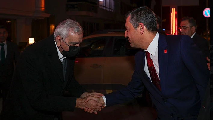 CHP lideri Özel'den Ahmet Türk ziyareti