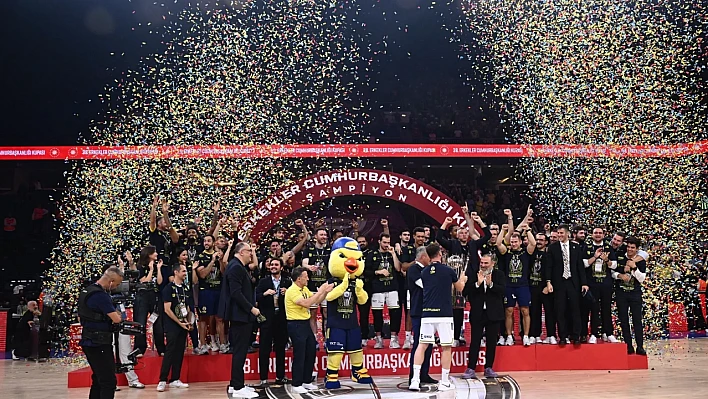 Cumhurbaşkanlığı kupası Fenerbahçe Beko'nun