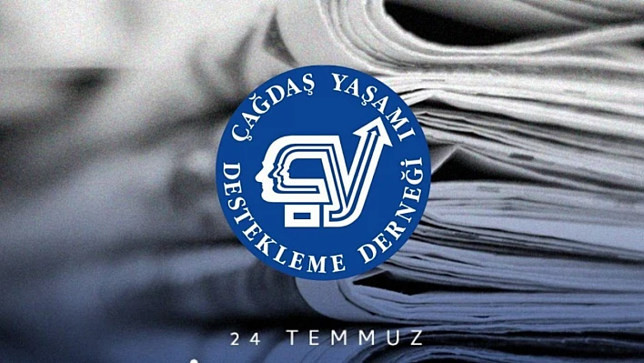 ÇYDD'den 24 Temmuz Basın Özgürlüğü Mücadele Günü mesajı: 'Özgür basın, demokrasinin güvencesidir'