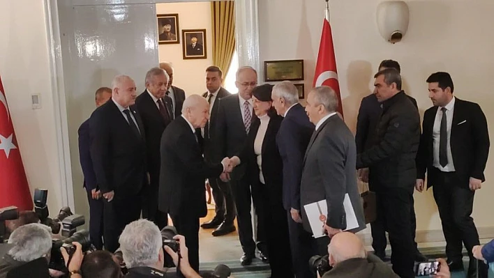 DEM Heyeti ile Devlet Bahçeli görüşmesi başladı