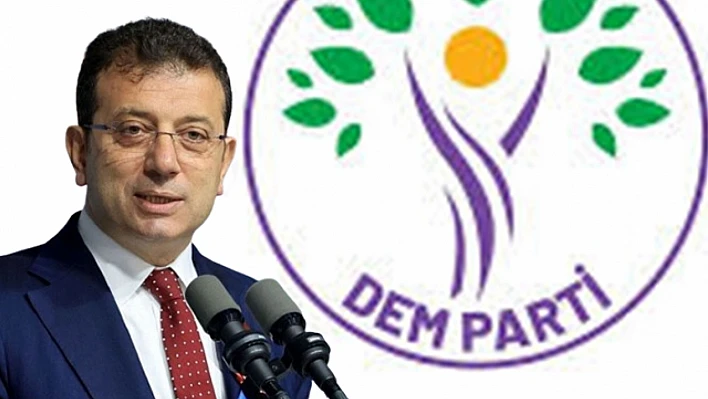 DEM Parti'den dikkat çeken sözler: 'İmamoğlu masada yer bulamayabilir'