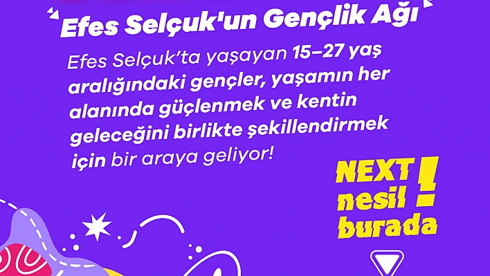 Efes Selçuk'ta gençlik ağı kuruluyor