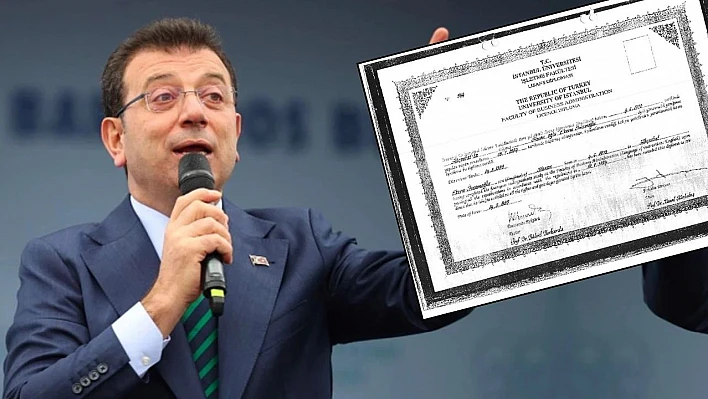 Ekrem İmamoğlu'na diploma soruşturması: Sahtecilik iddiasıyla ifadeye çağrıldı