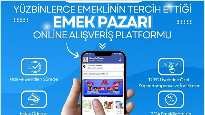 Emeklilere Özel İndirimli Pazar: 'Emek Pazarı'