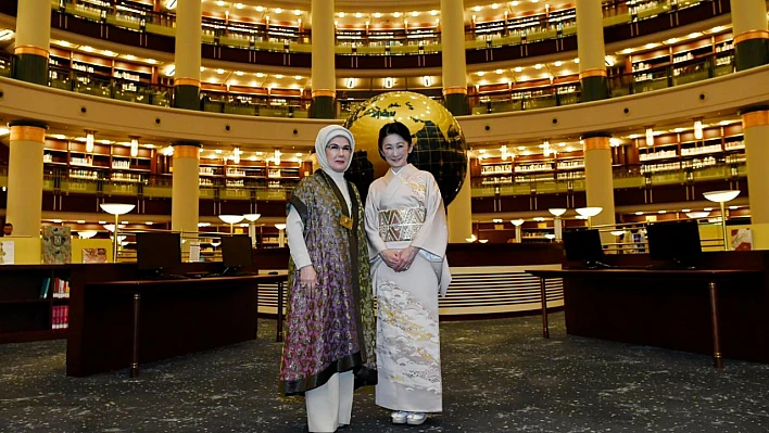 Emine Erdoğan Japonya Prensesi'ni Ağırladı!
