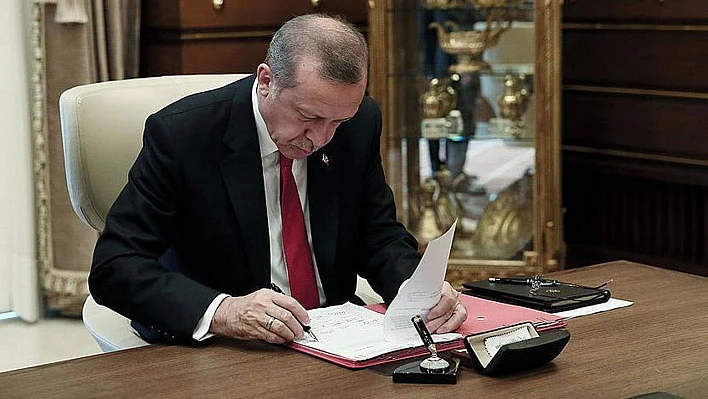 Erdoğan'ın imzasıyla yeni atamalar Resmi Gazete'de yayımlandı