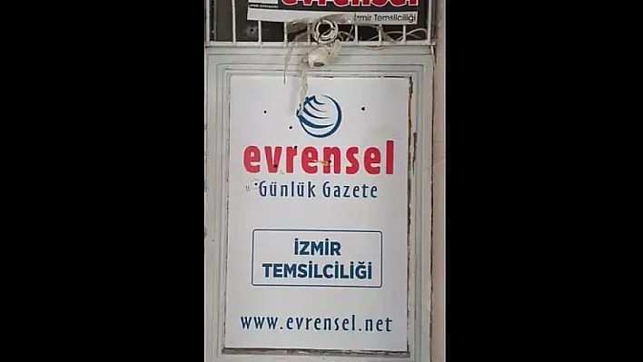 Evrensel'in İzmir bürosuna gece yarısı silahlı saldırı