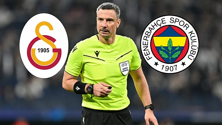 Galatasaray-Fenerbahçe maçını Slavko Vincic yönetecek