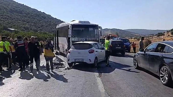 Gaziantep'te zincirleme kaza: 1 ölü, 3 yaralı