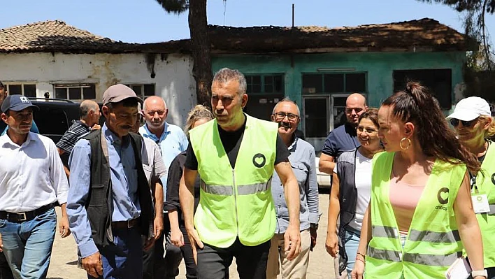 Haluk Levent yangın bölgesinde: 'Dayanışma en büyük güç'