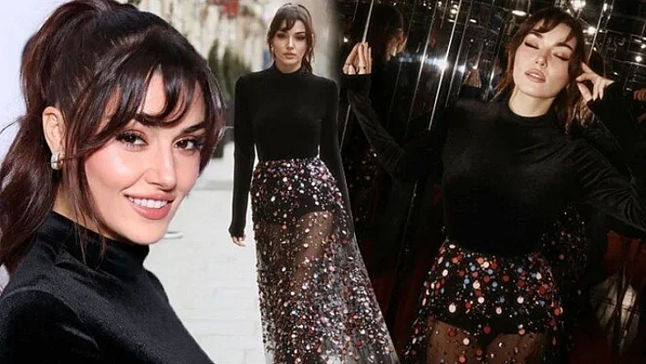 Hande Erçel, Paris Moda Haftası'nda göz kamaştırdı