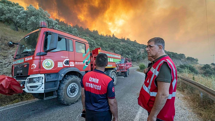İzmir alev alev...İşte son durum!