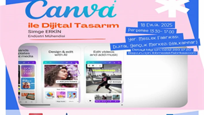 İzmir Büyükşehir Belediyesi'nden gençlere ücretsiz 'Canva ile Dijital Tasarım' eğitimi